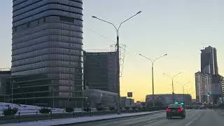 Рассвет в Минске в Новом 2026 Году и мороз -17°С 1 января