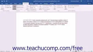 Microsoft Word 2016 Training for Lawyers: Inserting Footnotes and Endnotes, Tutorial