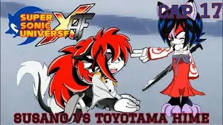 super sonic x universe af temp 2 cap 17:susano vs toyotama hime