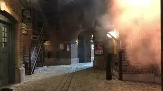 Stock Footage 2021 Scary Ghost Alley