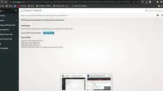 SAM Exam Access Module 4 Creating Forms and Reports |Creating Forms and Report |Exam Access Module 4