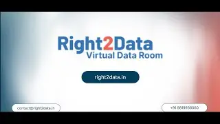 Right2Data - India's Best Virtual Data Room Service