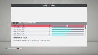 FIFA 20 Realistic Sliders Settings