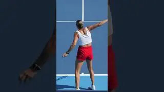 This Slow Motion Backhand From Sabalenka Is Pure POWER