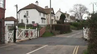 FIRST STEAM TRAIN ACROSS BLUE ANCHOR