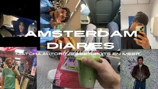 AMSTERDAM DIARIES|MATCHA SPOTS|LUNCH TIPS| FLYEREN|