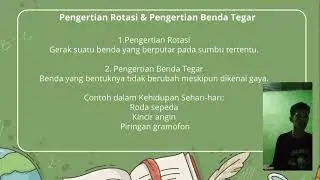 Persentasi tugas ppt fisika dasar tentang Rotasi dan Bendategar