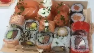 Sushi japanese how to perfect  packing 
