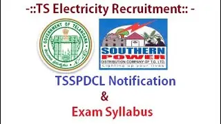 TSNPDCL NOTIFICATION 2020/UPCOMING