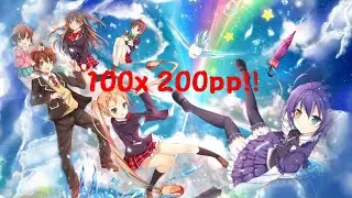 My 100th 200pp play in osu! (280pp)