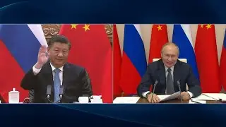 Russian president Vladimir Putin holds video call with Chinese leader Xi Jinping | AFP