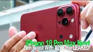 iPhone 18 Pro Max 😱🚀 Зверь следующего поколения с чипом A20 УТЕЧКА!