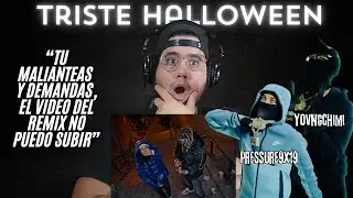 EL DEMON Y LA PRESION MANDAN FUEGO | Pressure9x19❌YOVNGCHIMI - Triste Halloween (OfficialVideo)