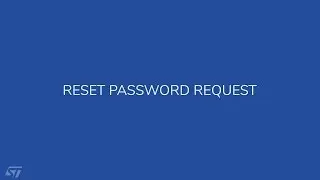 Reset Password Request