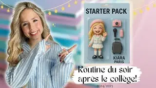 Routine du soir après le collège !  Tuto STARTER PACK chatGPT - Night Routine