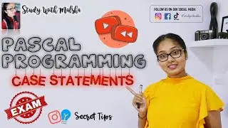How to use case statements in Pascal | Pascal programming | Programming for beginners