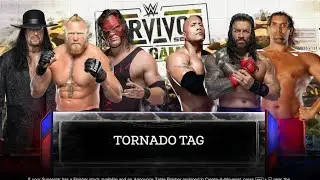 😱OMG!😱TEAM ROMAN REIGNS vs TEAM BROCK LESNAR 😱