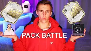 THE FIRST MADFUT 22 PACK BATTLE!!!! VS PACYBITS 21