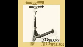 JD Bug Original Street Scooter - Matt Black