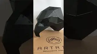 ARTRIMO 3D Metal Geometric Eagle Head Wall Decor