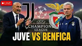 JUVENTUS vs BENFICA LIVE | Champions League Matchday 7 |