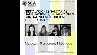Ejercicio Profesional SCA: Inst. Sanitarias, Habilitaciones, Inst. c/ incendio, Higiene y Seguridad