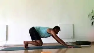 Steven Heyman jump into Bakasana