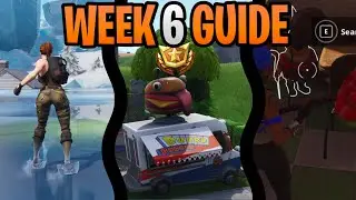 Fortnite Season 7 Week 6 Challenges Guide | Search Chilly Gnome Locations | Slide Ice Puck Over 150m