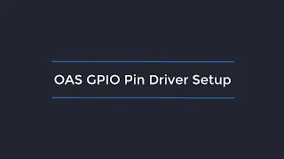 IoT Open Automation Software GPIO