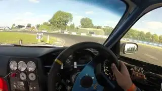 James Spillane Drifting the rb25 S14 @ Mondello IDC rd5 Japfest practice