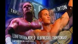 WWE 2K24 Unforgiven 2004 WHC HHH Vs Randy Orton