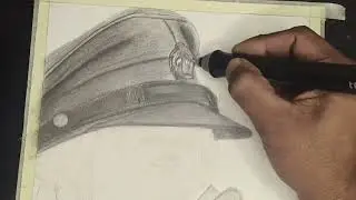 How to draw Ram Charan step by step - RRR | Drawing Tutorial | part 1
