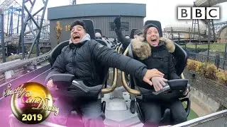 Our couples take a hair-raising rollercoaster ride 😂 - Blackpool | BBC Strictly 2019