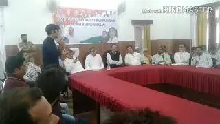 Young Congress Leader Choudhary Owais Ganai speech in Bhaderwah