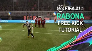 FIFA 21 | RABONA FREE KICK Tutorial | PS4 & xBox