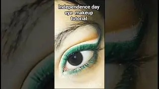 independence day eye makeup tutorial #eyemakeup #trending #makeuptutorial #beautytutorial