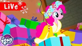 🔴 LIVE Friendship is Magic 🎄 CHRISTMAS EPISODES ❄️ Happy Holidays! 🎁  My Little Pony FULL EPISODES