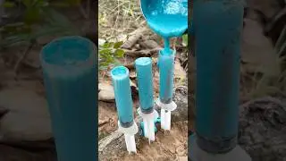 The guys shows survival skills: Made mini soap 🧼 #lifehacks #outdoors #bushcraft #camping #survival
