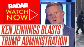 'Jeopardy!' Host Ken Jennings Torches Trump Administration After Deadly ICE Shooting  - and Reveals
