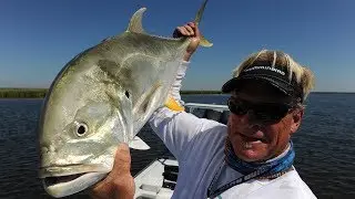 Bull Shark Barge Fishing for Jack Crevalle and Cobia in Stuart Florida