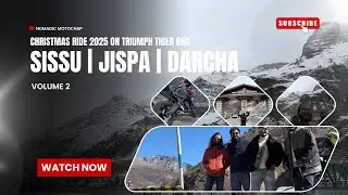 Christmas Ride 2025 on Tiger 660 | SISSU | JISPA | DARCHA Volume 2