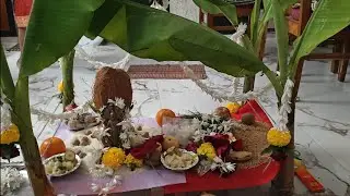 Ghar pe aj Satyanarayan Bhagwan ki Puja karvai 🙏 | patel harsh vlogs❤