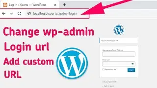 How To Change WP Admin Url For Wordpress  | Hide Your WP Admin!
