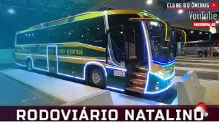 R&Aacute;PIDO BRASIL - BUSSCAR VISSTA BUSS 340 NATALINO + DETALHES INTERNOS