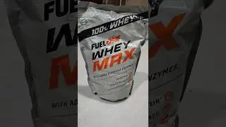 I got my new fuel one whey max......