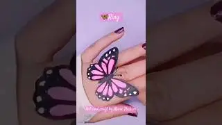 Butterfly Ring With moving Wings 🦋 #shorts
