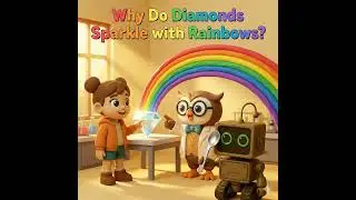 Why Do Diamonds Sparkle with Rainbows?