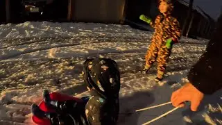 XP Day 60 Sled Walk after long day at Work