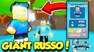 I BOUGHT THE GIANT RUSSO PET IN TAPPING GODS AND IT'S INSANELY OP!! (Roblox)