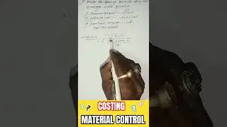 WBCHSE BOARD CLASS 11TH SEMESTER II COSTING - MATERIAL CONTROL #maths#wbchse#costing#materialcontrol